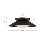 Kuzco Cleo 9-in Wall Sconce