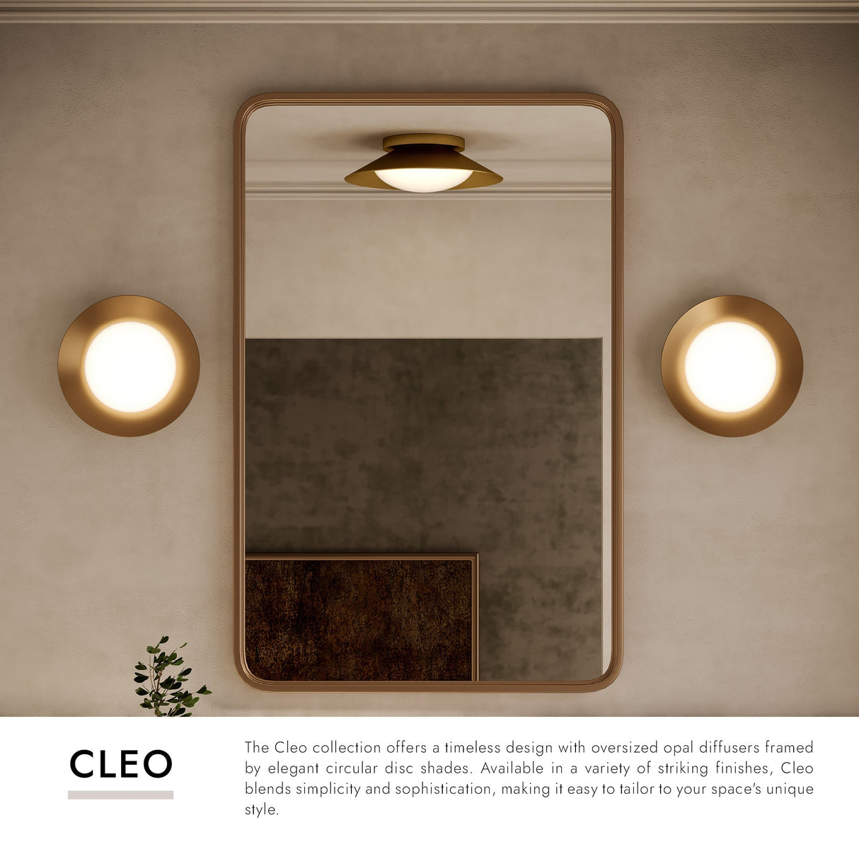 Kuzco Cleo 9-in Wall Sconce
