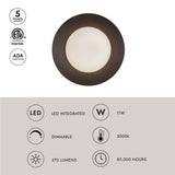 Kuzco Cleo 9-in Wall Sconce