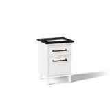 Artifacts™ 24" bathroom vanity cabinet with sink and quartz top