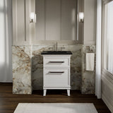Artifacts™ 24" bathroom vanity cabinet with sink and quartz top