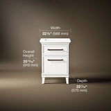 Artifacts™ 24" bathroom vanity cabinet with sink and quartz top