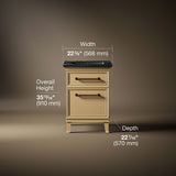Artifacts™ 24" bathroom vanity cabinet with sink and quartz top