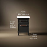 Artifacts™ 24" bathroom vanity cabinet with sink and quartz top