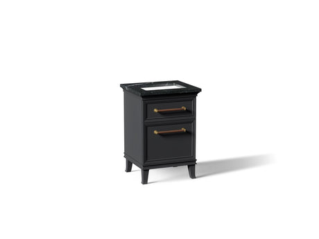 Artifacts™ 24" bathroom vanity cabinet with sink and quartz top
