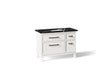 Artifacts™ 48" bathroom vanity cabinet with sink and quartz top