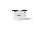 Artifacts™ 48" bathroom vanity cabinet with sink and quartz top