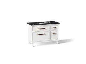 Artifacts™ 48" bathroom vanity cabinet with sink and quartz top