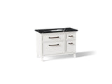 Artifacts™ 48" bathroom vanity cabinet with sink and quartz top