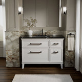 Artifacts™ 48" bathroom vanity cabinet with sink and quartz top