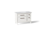 Artifacts™ 48" bathroom vanity cabinet with sink and quartz top