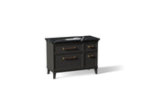 Artifacts™ 48" bathroom vanity cabinet with sink and quartz top