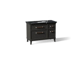 Artifacts™ 48" bathroom vanity cabinet with sink and quartz top