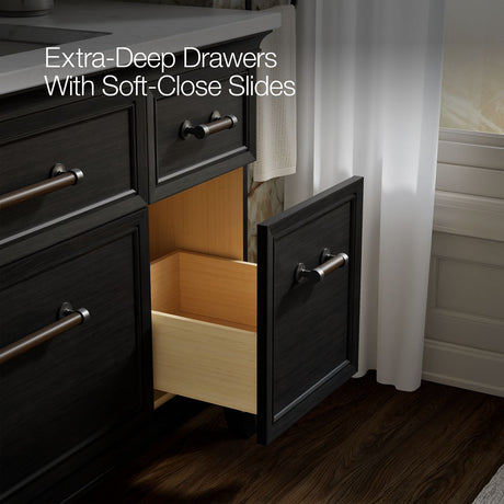 Artifacts™ 48" bathroom vanity cabinet with sink and quartz top