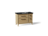 Artifacts™ 48" bathroom vanity cabinet with sink and quartz top
