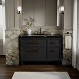 Artifacts™ 48" bathroom vanity cabinet with sink and quartz top
