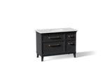 Artifacts™ 48" bathroom vanity cabinet with sink and quartz top