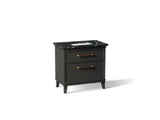 Artifacts™ 36" bathroom vanity cabinet with sink and quartz top