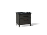 Artifacts™ 36" bathroom vanity cabinet with sink and quartz top