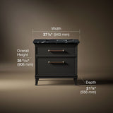 Artifacts™ 36" bathroom vanity cabinet with sink and quartz top