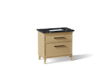 Artifacts™ 36" bathroom vanity cabinet with sink and quartz top