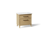 Artifacts™ 36" bathroom vanity cabinet with sink and quartz top