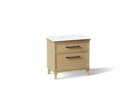 Artifacts™ 36" bathroom vanity cabinet with sink and quartz top