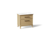 Artifacts™ 36" bathroom vanity cabinet with sink and quartz top