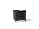 Artifacts™ 36" bathroom vanity cabinet with sink and quartz top