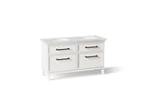 Artifacts™ 60" bathroom vanity cabinet with sinks and quartz top