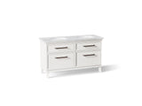 Artifacts™ 60" bathroom vanity cabinet with sinks and quartz top