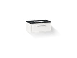 Lodern® 36" wall-hung bathroom vanity cabinet with sink and quartz top