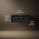Lodern® 36" wall-hung bathroom vanity cabinet with sink and quartz top