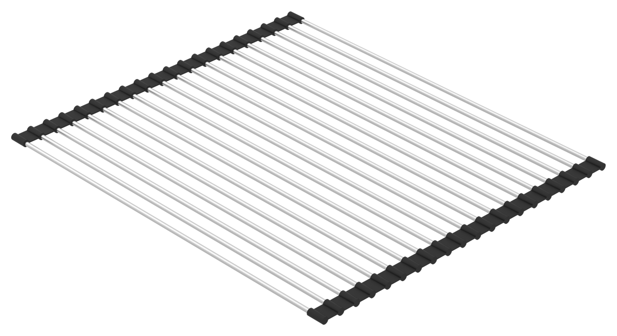 Stainless Steel - ROLL-OUT DRYING MAT Stainless steel roll-out drying mat