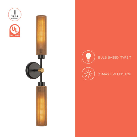 Alora Mood Colby 23-in Wall/Vanity Light