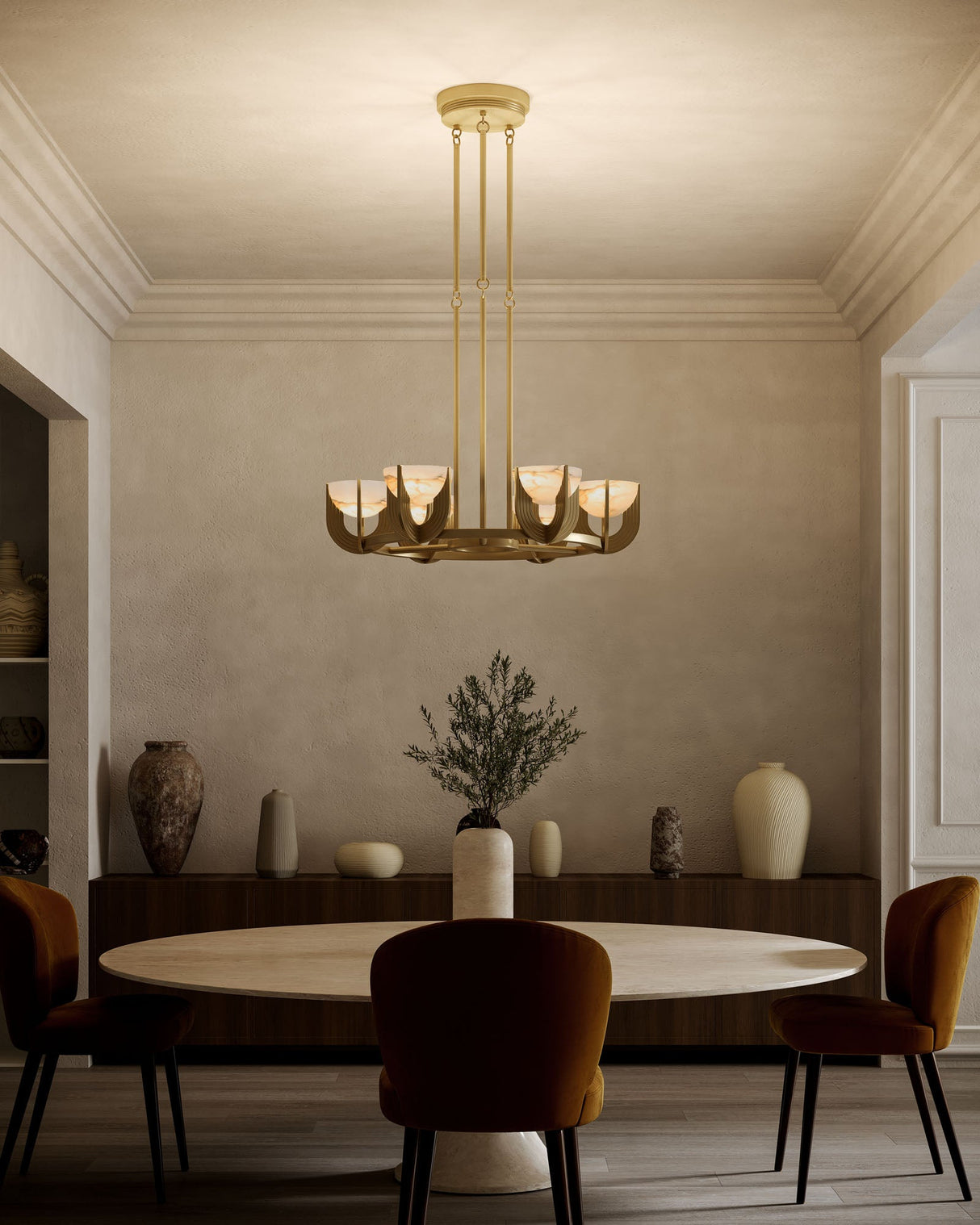 Alora Colette 23-in Chandelier