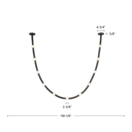 Kuzco Corda 10-ft Pendant