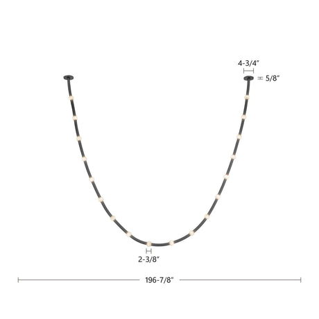Kuzco Corda 17-ft Pendant
