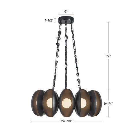 Alora Cortez 25-in Chandelier