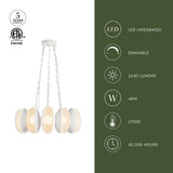Alora Cortez 25-in Chandelier