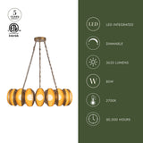 Alora Cortez 37-in Chandelier