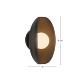 Alora Cortez 5-in Wall/Vanity Light
