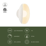 Alora Cortez 5-in Wall/Vanity Light