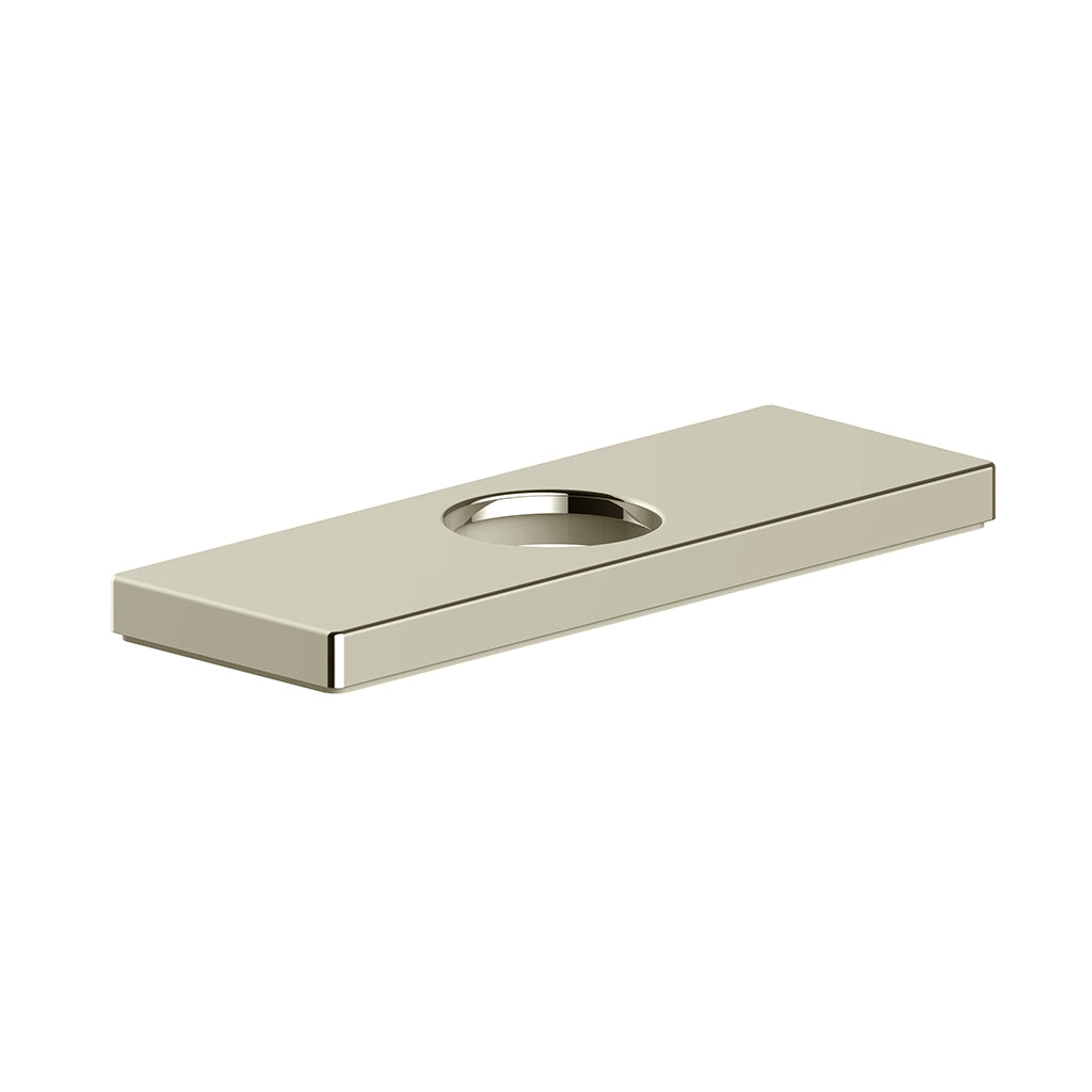 RECTANGULAR COVER PLATE FOR LAVATORY FAUCET