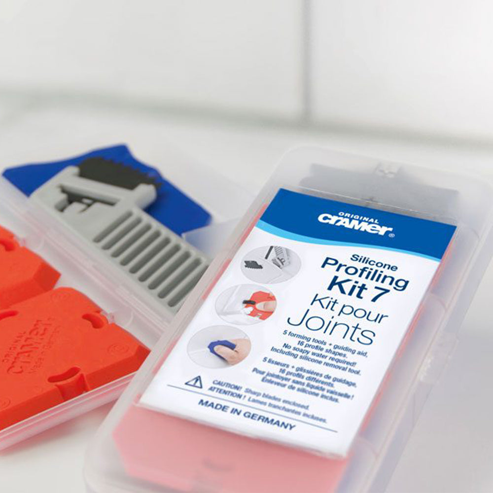 Cramer Professional Silicone Grout Profiling Caulking Tool Kit
