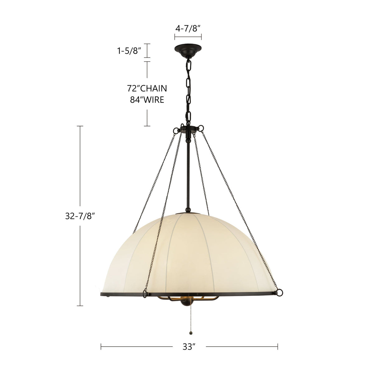 Alora Mood Crosby 33-in Chandelier
