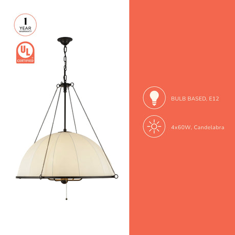 Alora Mood Crosby 33-in Chandelier