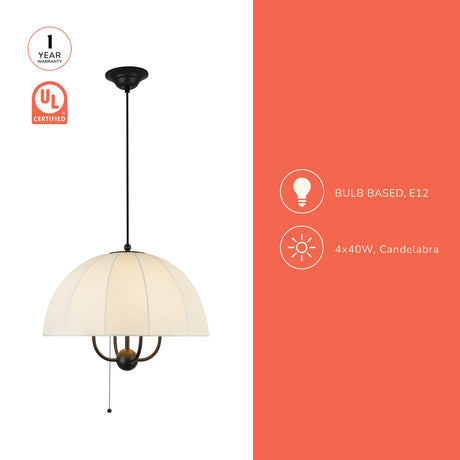 Alora Mood Crosby 18-in Pendant