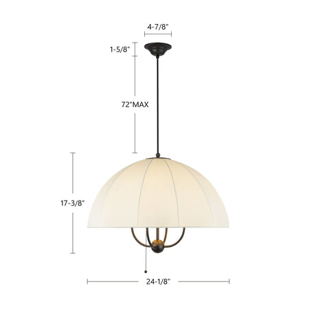 Alora Mood Crosby 24-in Pendant