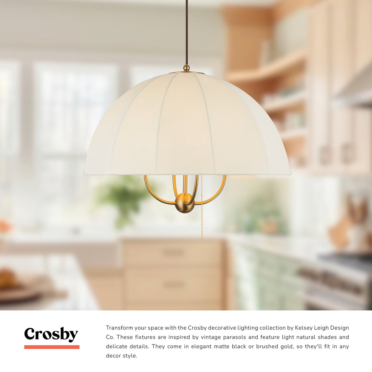 Alora Mood Crosby 24-in Pendant